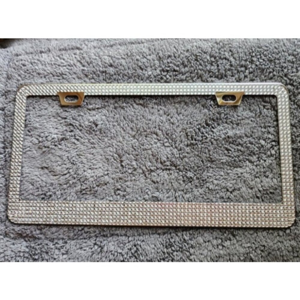 License Plate Frame - Lastingly Bling and Sparkly License Plate Frame for car